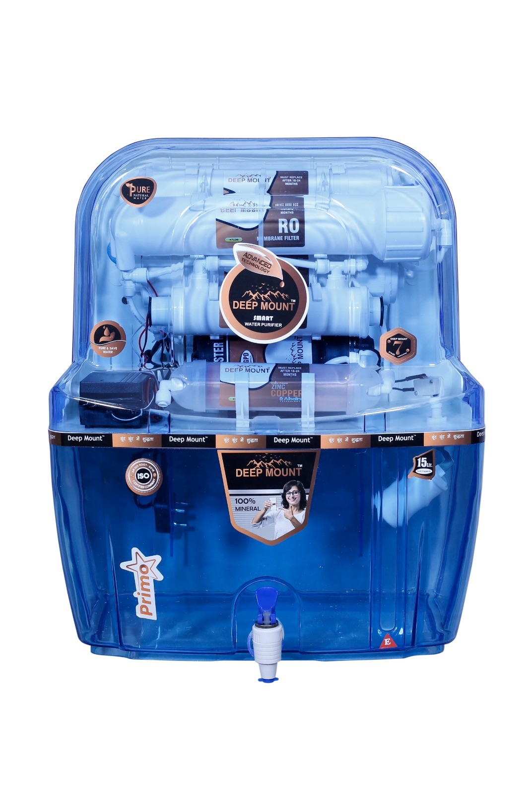 Deep Mount Primo Blue